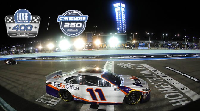 Featured Image for Limited Premium Seating Options Available for the Dixie Vodka 400; Socially-Distanced Grandstand Seating Reaches Capacity for Sunday, Feb. 28