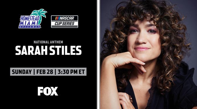 Featured image for The Crews Sarah Stiles to Perform Virtual National Anthem for Dixie Vodka 400