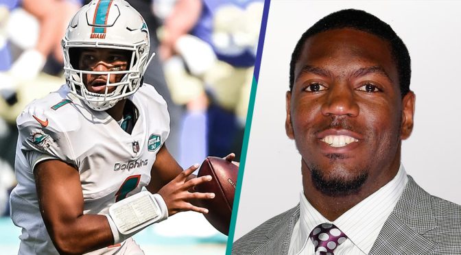 Featured Image for Football Standouts with Miami Ties  Dolphins Tua Tagovailoa and FOX NFL Analyst Jonathan Vilma  to Serve as Honorary Officials for Dixie Vodka 400
