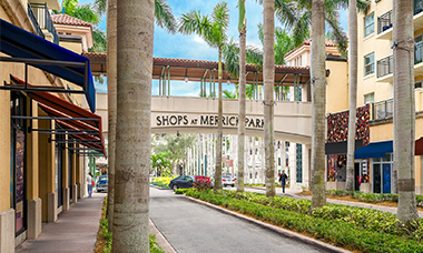 SHOPS AT MERRICK PARK Website