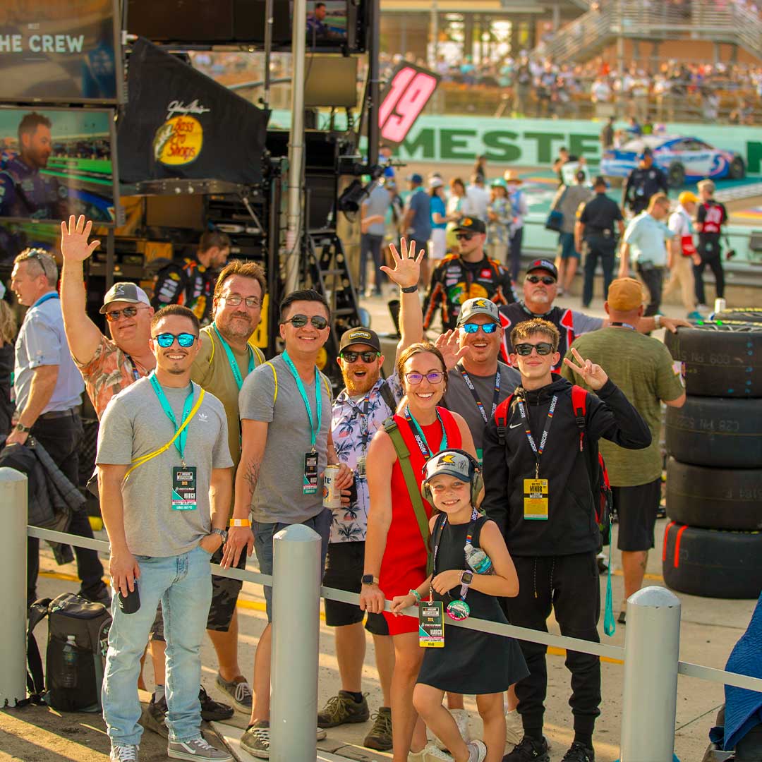 Pit road access